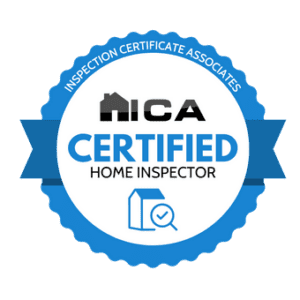 ICA certified badge for Premier Home Inspection, Knoxville sewer scope inspection